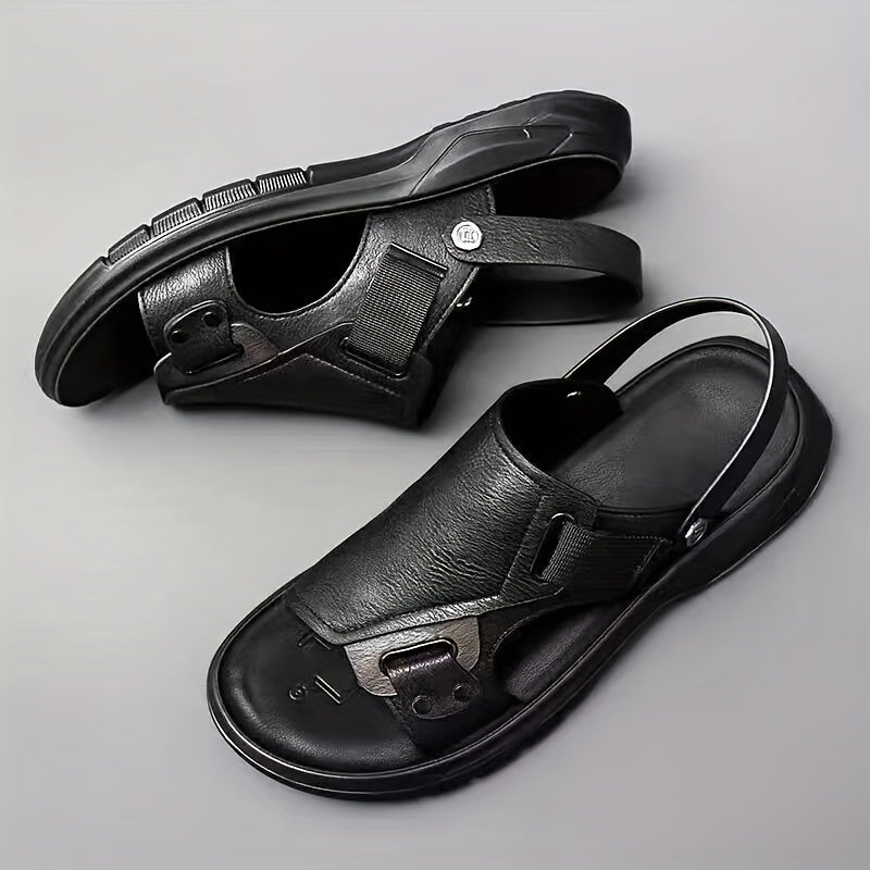 Men's Dual Purpose Sandals Casual Hollow Out Non Slip Shoes