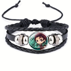 Anime Characters Bracelet for Boys, Birthday Gift, Halloween Decor