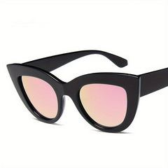 Y2K Cat Eye Sunglasses UV400 Anti Glare for Driving Beach Party