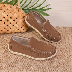 Baby Boys Low Top Slip On Shoes Soft Bottom Non Slip Walking Shoes