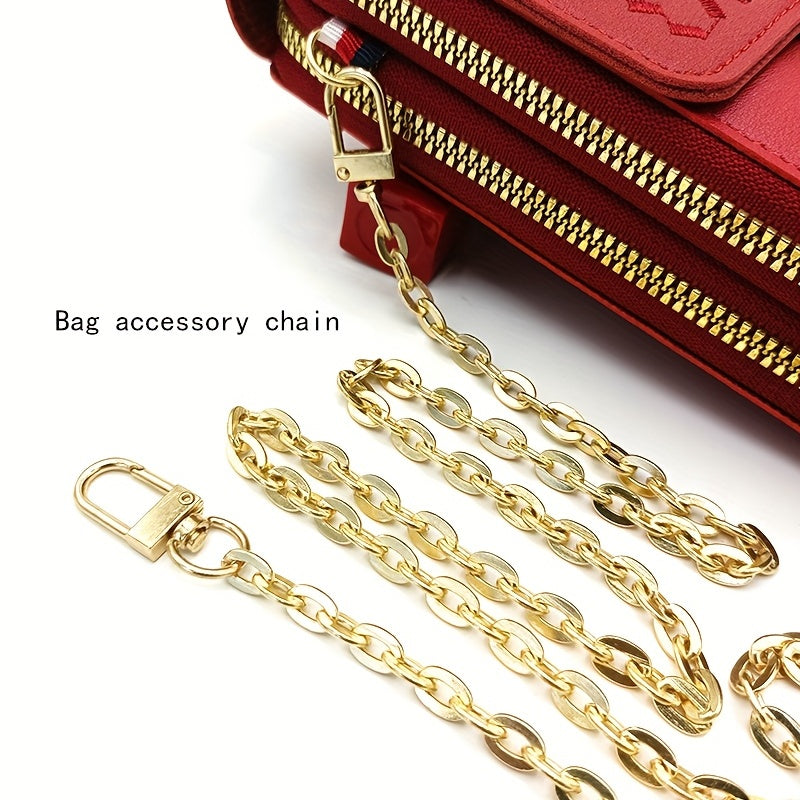 Crossbody Bag Chain Strap Metal Bag Strap Detachable Travel Accessories