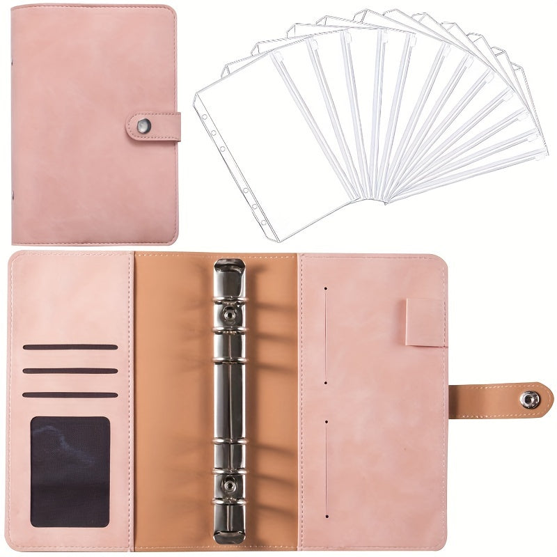 YMX Budget Book With Card Holder A6 Size