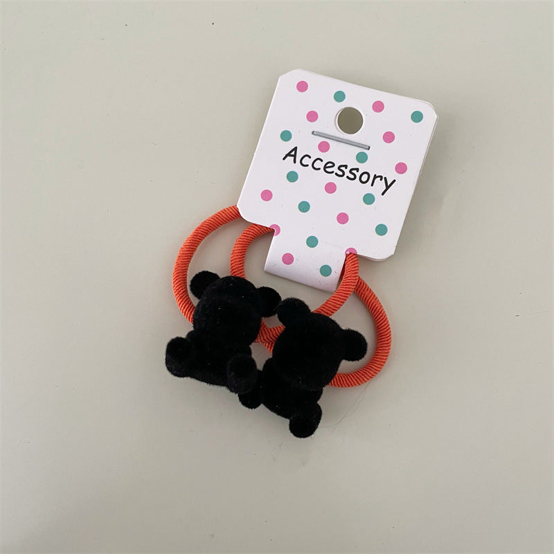 Cute Bear Hair Rope for Women