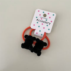 Cute Bear Hair Rope for Women
