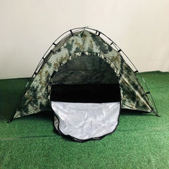 Camouflage Tent Double Layer UV Protection Portable Single