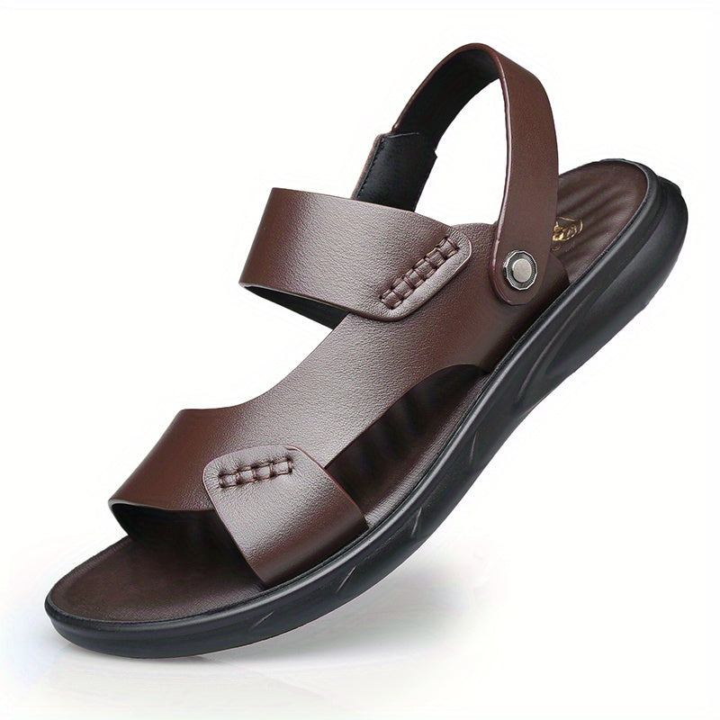 Men's Outdoor Slingback Sandals Non Slip Hiking Beach Shoes