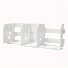 Plastic Retractable Bookshelf Adjustable Book Display Holder