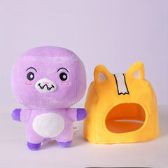 Rocky Fox Box Plush Toy Small Brother Gift For Children