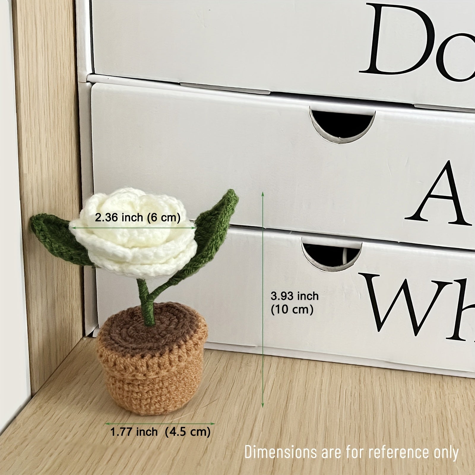 Camellia Crochet Kit For Beginner Step by Step Crochet Tutorial