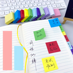 11pcs 3.81x3.81Cm Sticky Notes 1 Book 100 Sheets