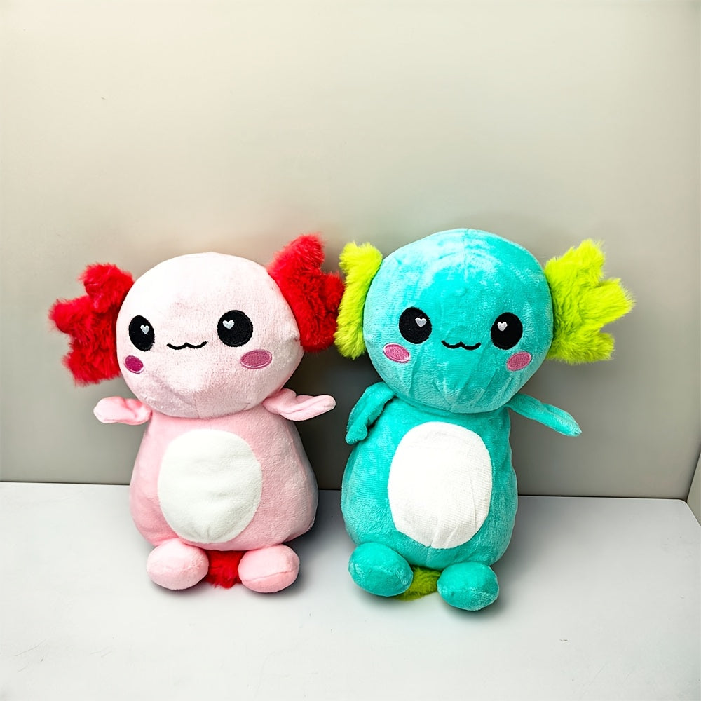 Vibrant Multicolor Otters Plush with Heart Eyes & Ears Soft Stuffed Animals