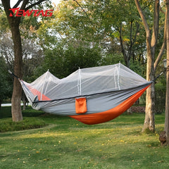 Durable Hammock with Mosquito Net for Camping 102in x 55in