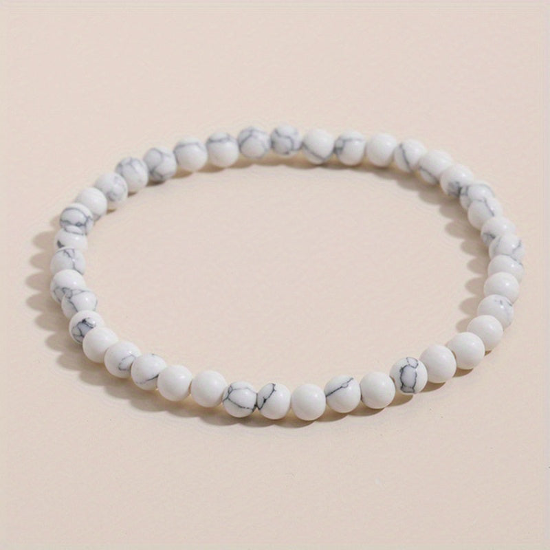 Colorful Stone Beaded Bracelet for Men