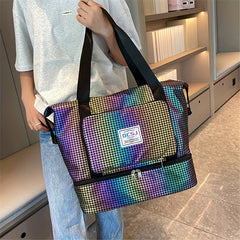 Waterproof Foldable Handheld Bag - Gym and Travel Luggage