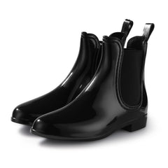 Waterproof Non Slip Chunky Heel Chelsea Shoes for Women