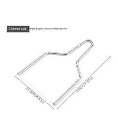 Stainless Steel Cheese Slicer Grater Cutter Spatula Baking Tool