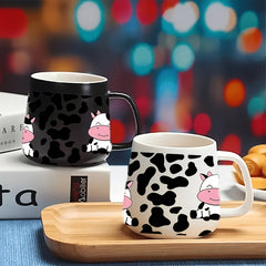 4pcs Cow UV DTF Cup Wrap Decal Stickers Set for Mugs Water Bottles