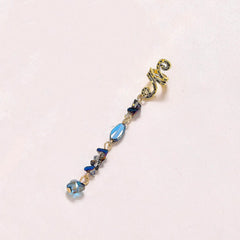 Crystal Tassels Hair Ring Jewelry Braids Pendant Dreadlock Accessories