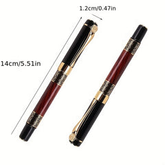 High 530 Wood Grain Fountain Pen Metal Signature Business Pen