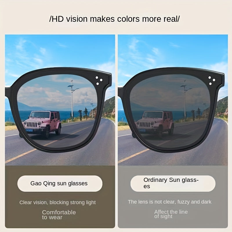 Men's Large Frame UV Protection Sunglasses