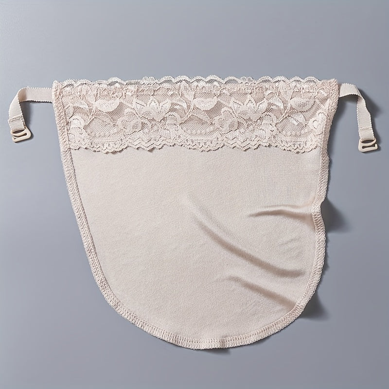 Lace Stitching Anti Peep Chest Shield Pads for Women