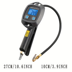 LCD Digital Tire Inflator Gauge with LCD Display