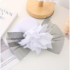 Mesh Flower Hair Accessories for Kids with Clip