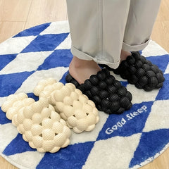Men's Massage Bubble Slides Golf Ball Slippers
