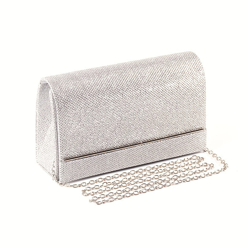 Glitter Evening Clutch Bag Dinner Purse Formal Handbag for Party Wedding Prom