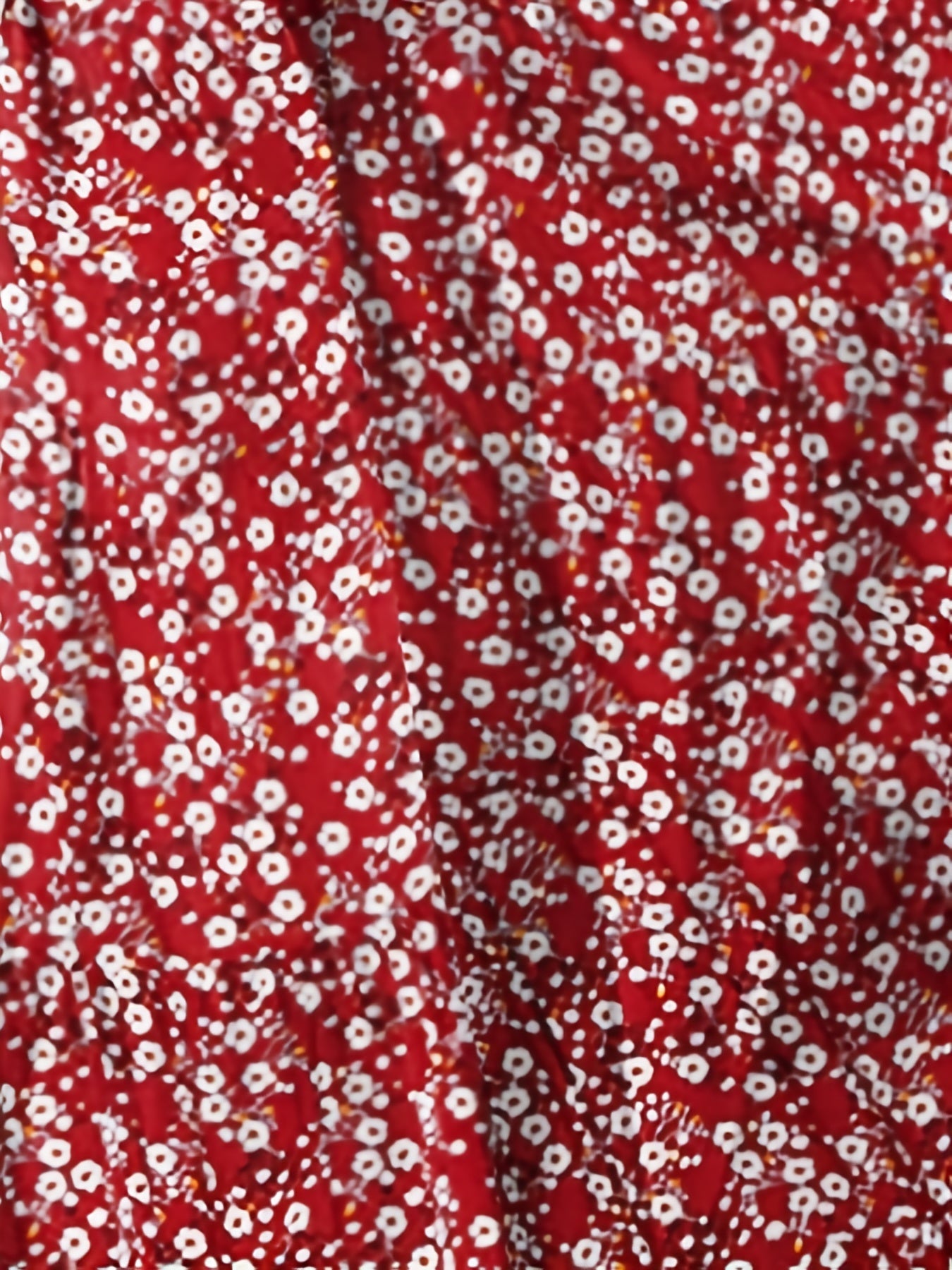  Boho Pants Women's Plus Ditsy Floral Print