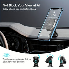 360&deg; Magnetic Car Phone Holder Air Vent Mount GPS For IPhone Xiaomi