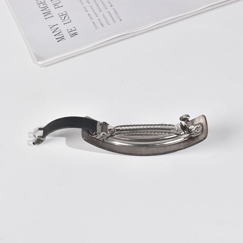 6pcs Water Pattern Hair Clip Barrette Hairpin Ponytail Holder Headwear