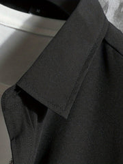 Men's Short Sleeve Formal Button Up Shirt