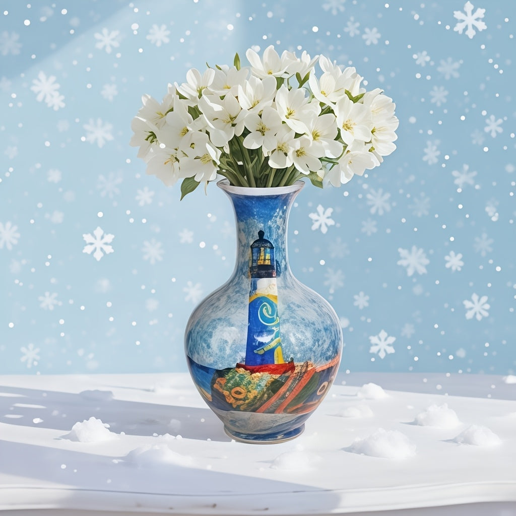 3D Puzzle Vase with 164 Curved Pieces Ideal Gift