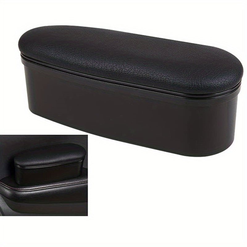 PU Leather Car Armrest Adjustable Support Elbow Wrist Rest Pad