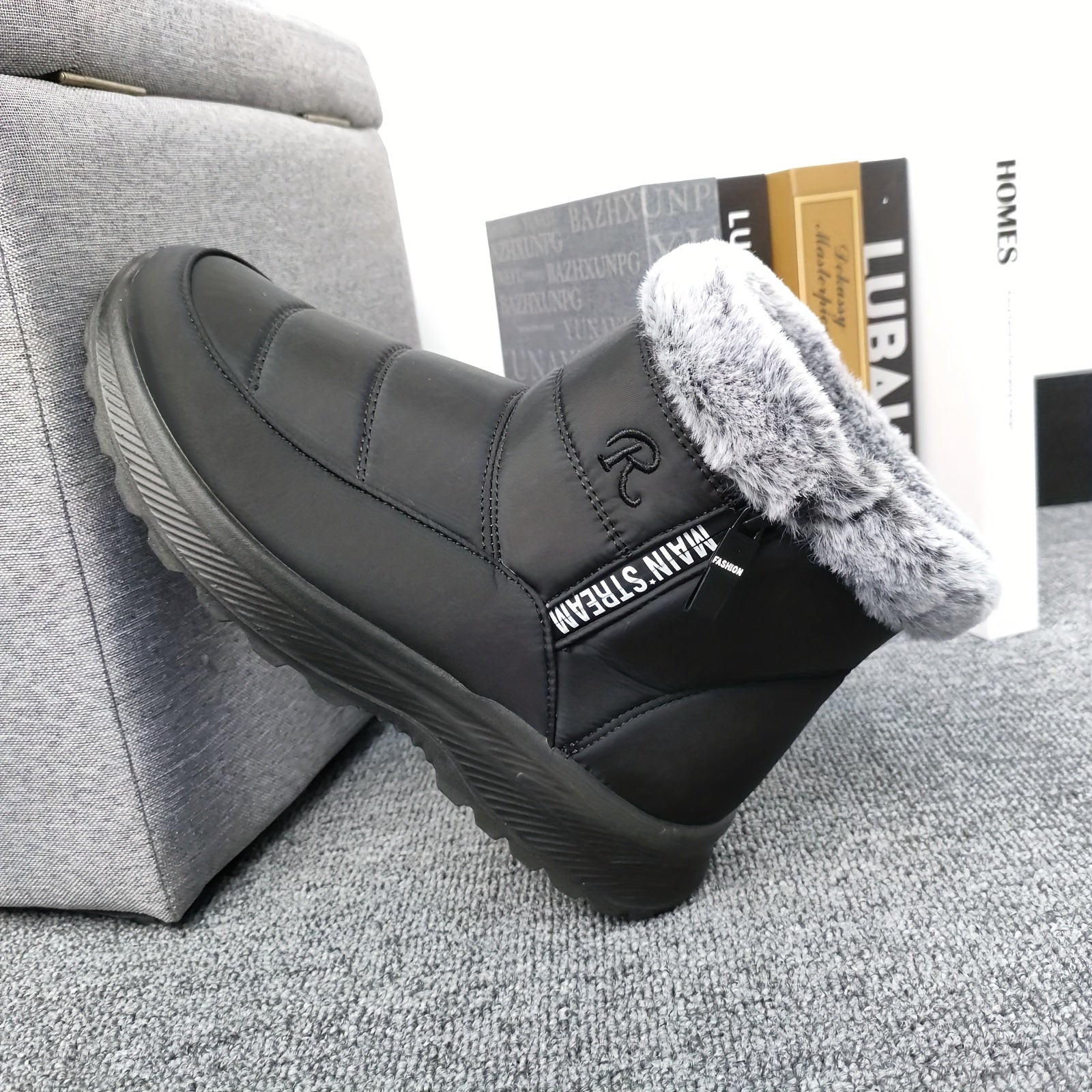 Women's Soft Non-slip Snow Boots Comfortable Medium Tube Shoes