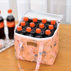 Insulated Large Capacity Lunch Bag Leakproof Waterproof for School Picnic