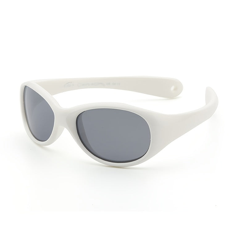 Girls' Polarized Sunglasses Silicone Sunshade Glasses