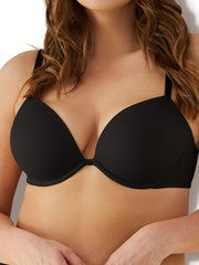  Women's Smooth Solid Push Up Daily Bra