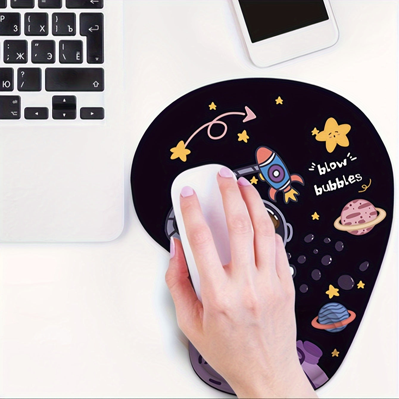 Ergonomic Silicone Wrist Pad Anti-slip Mouse Pad
