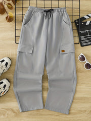 Boys Casual Soft Long Pants for Spring and Summer
