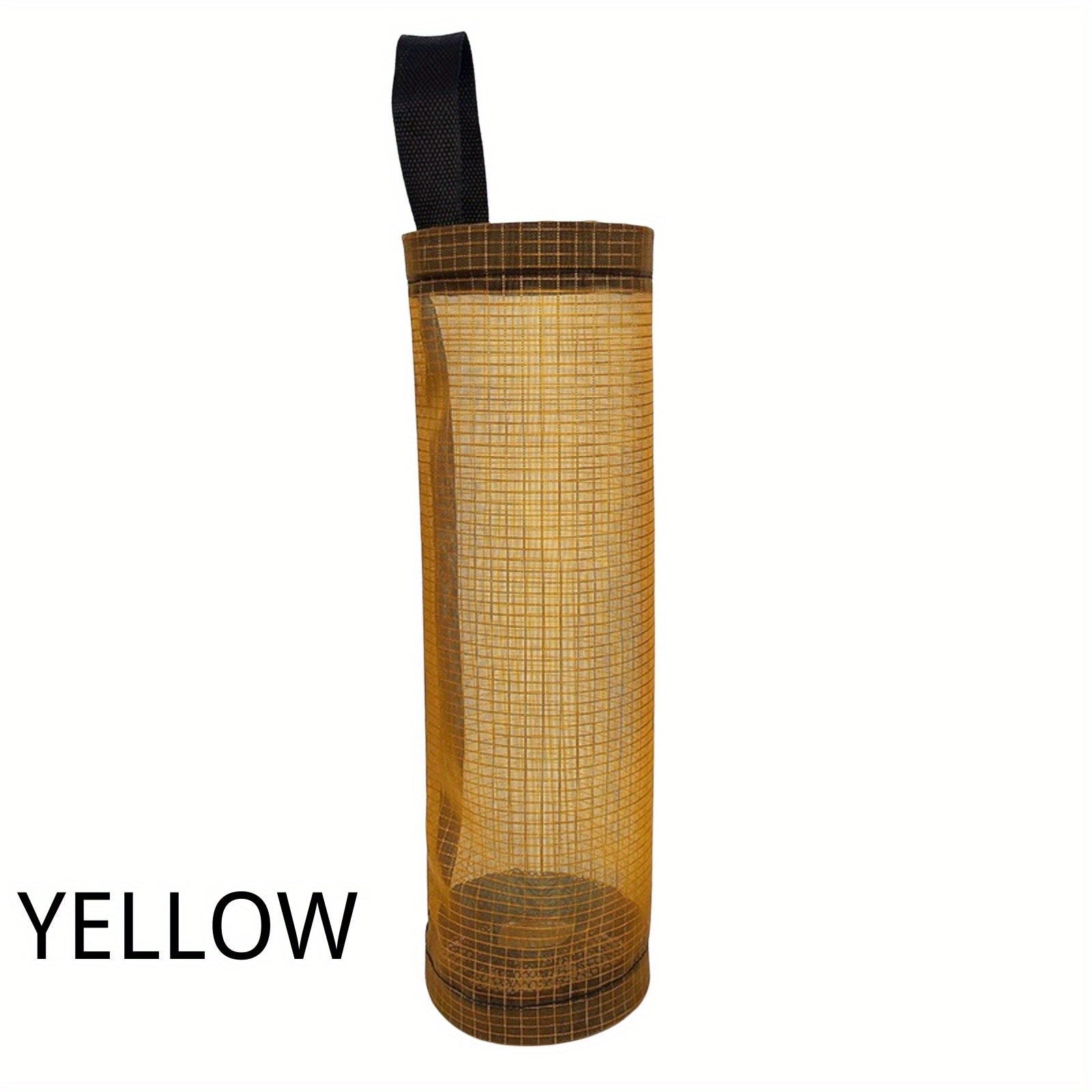 1pc Hanging Plastic Bag Organizer for Kitchen, Bathroom & Office