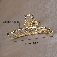 Metal Hair Claw Back Head Ponytail Holder Hair Accessories
