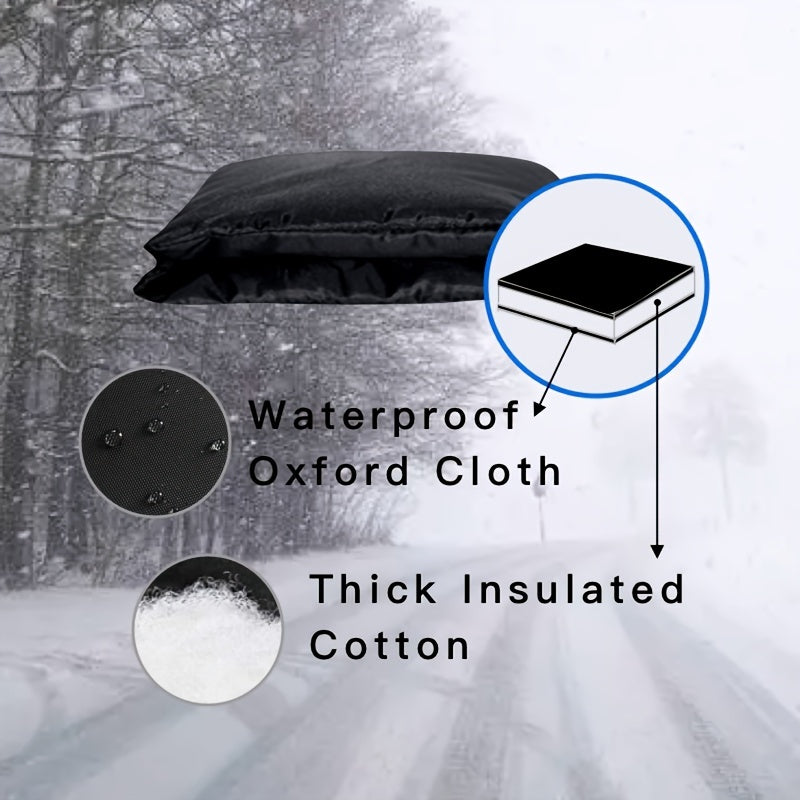 2pcs Faucet Cover Hose Cover Socks Winter Faucet Insulation Cover