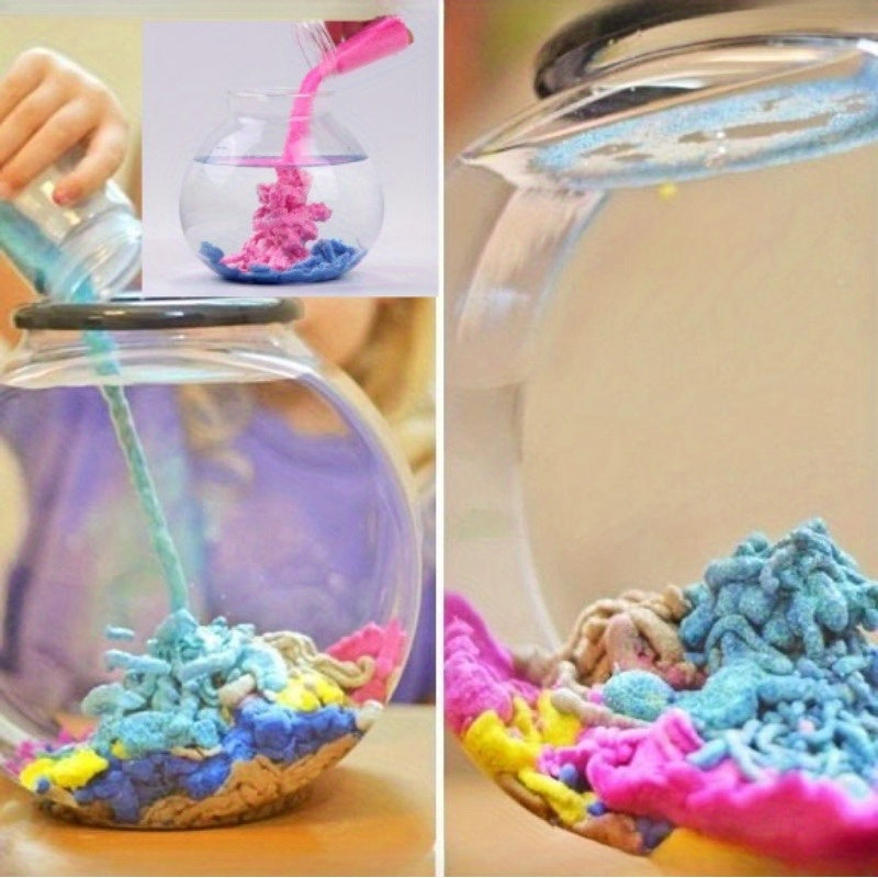 4 Colors Magic Water Repellent Sand Toys Sensory Play Bagged