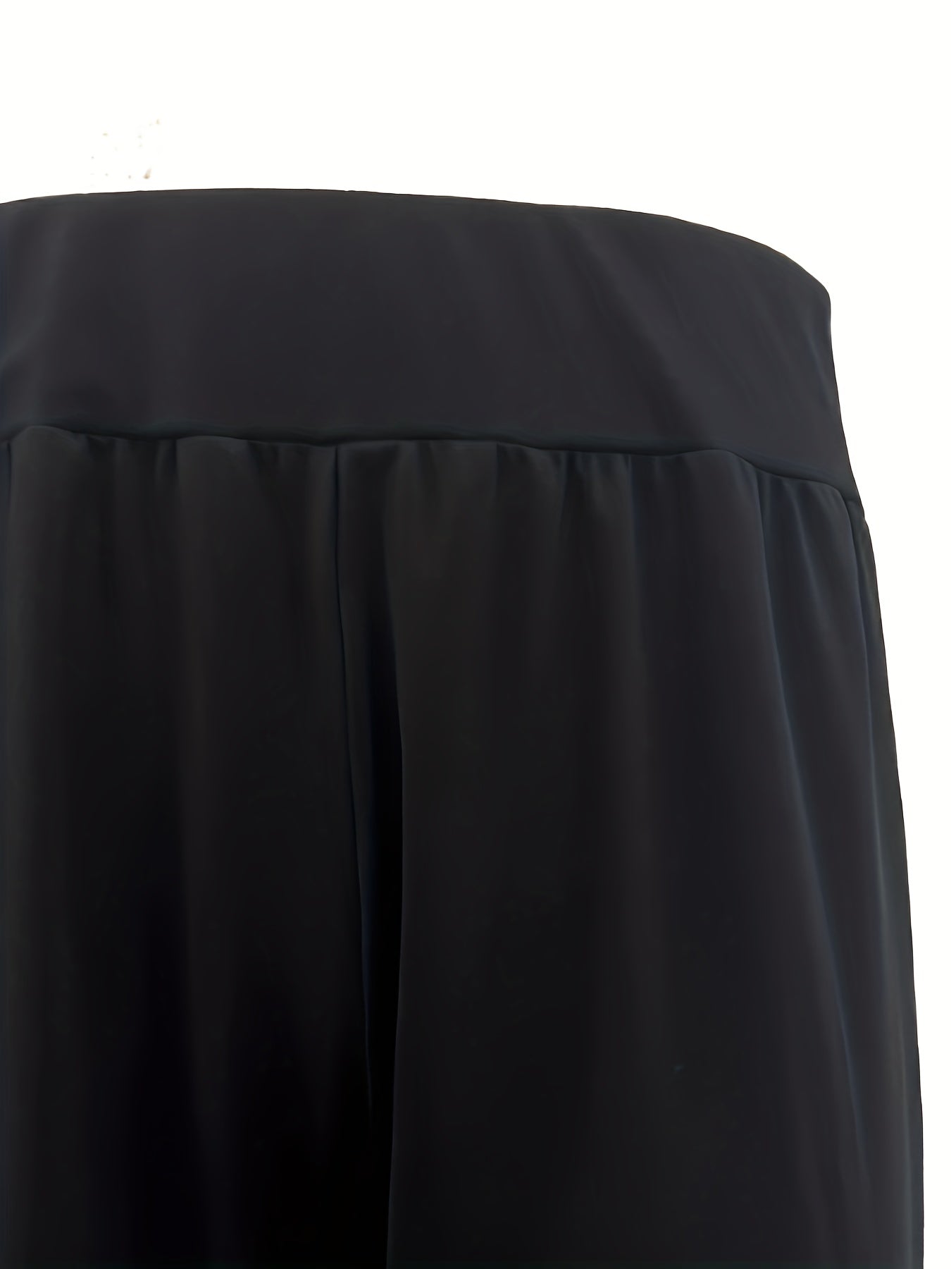  Solid Mesh High Stretch Tapered Leg Trousers