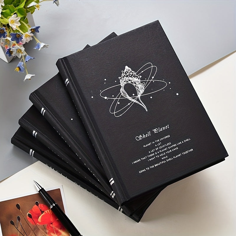 Gothic Starry Shell Starfish Journal Notebook