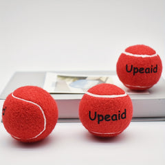 3pcs High Elastic Rubber Tennis Balls Red