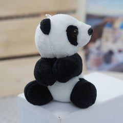 2pcs Panda Plush Toy Soft & Stuffed Animals for Office & Party Decor