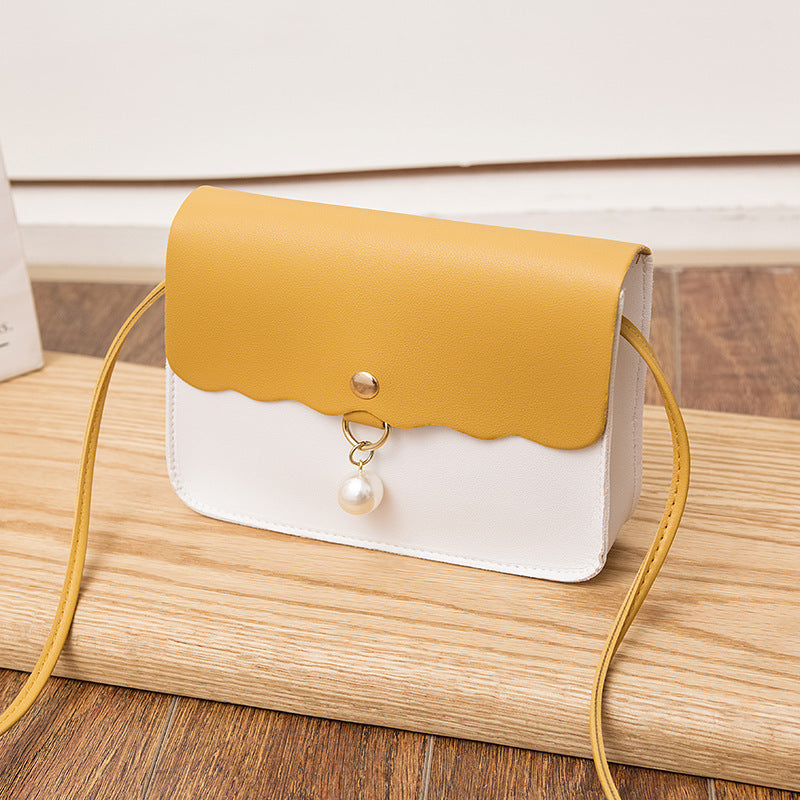 Pearl Pendant Crossbody Bag for Girls